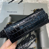 Structured Premium PU Leather Handbag - Polished Finish | Women's Everyday Carry Handbag #321 - hardware and detail close-up (image 5) of designer-inspired handbag