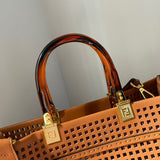 Ziva's Charm handbag – angled view (35cm*17cm*31cm)