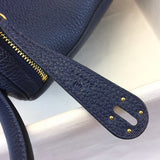 Close-up detail of graceful bag design