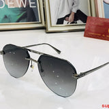 Angled view of Cartier unisex sunglasses
