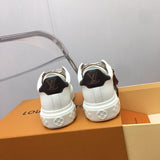 Louis Vuitton White High-Top Sneakers - Lifestyle Styling Shot