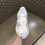 Gucci all-black luxury sneakers view 4 everyday casual design