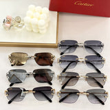 Lifestyle view of Cartier unisex sunglasses