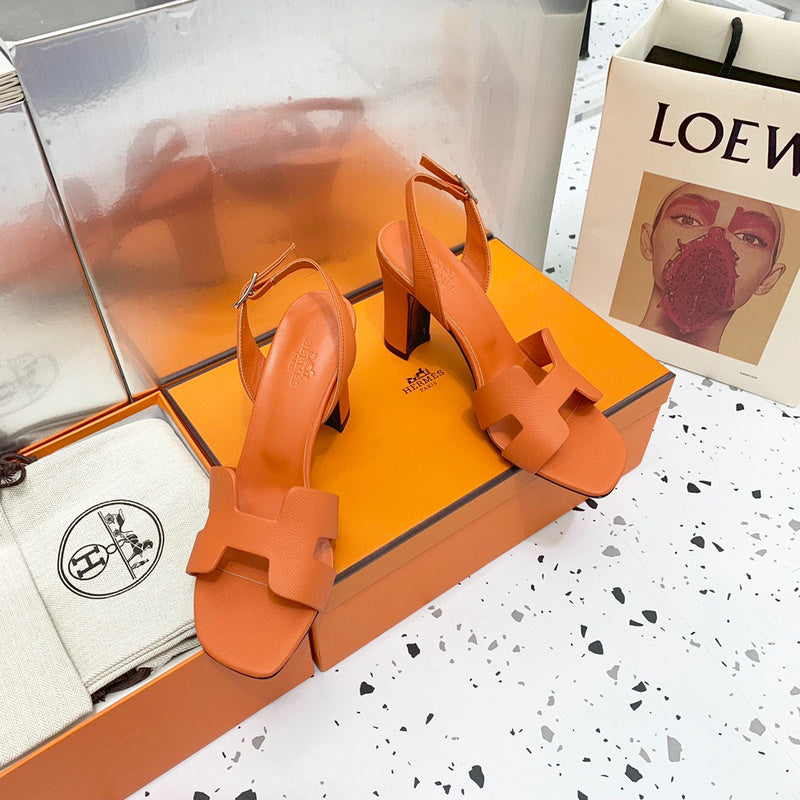 Hermes sandals Style 146 - angled studio shot