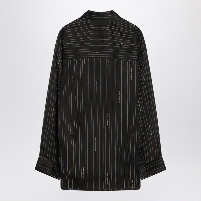 Balenciaga premium shirts detail and craftsmanship close-up
