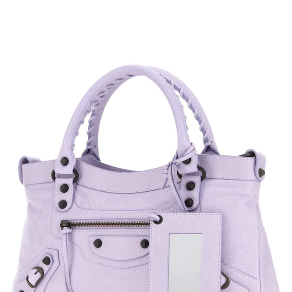 Balenciaga Bags? BALENCIAGA Leather Le City First Handbag - Mini Size Premium Designer Shoulder Bag