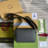 Front view of structured classic women's handbag – women's designer-style accessory