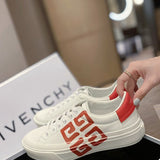 Givenchy Tan Low-Top Sneakers - Detail Shot of Craftsmanship
