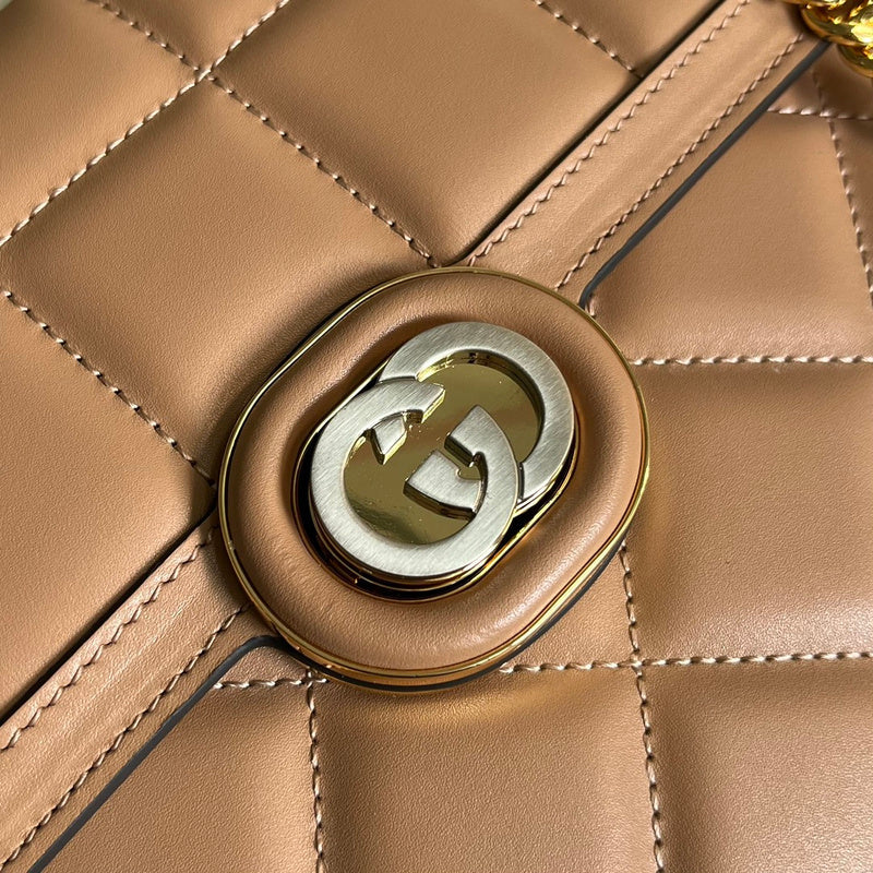Side profile of classic sleek women's handbag – women's premium purse