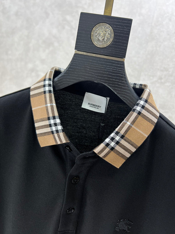 Close-up of Burberry designer clothing craftsmanship