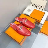 Hermes sandals Style 172 - front view, premium leather craftsmanship