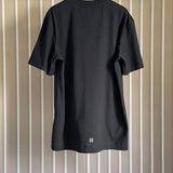 Side profile of Givenchy luxury clothing with logo-detail design