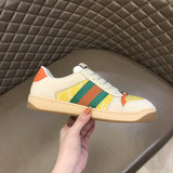 Gucci tonal black luxury sneakers view 5 padded collar comfort