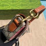Handle and strap detail of elevated everyday-luxe women's handbag – women's statement bag