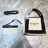Statement Premium PU Leather Handbag - Sleek Minimalist Lines | Women's Fashion Handbag #769 - side angle view (image 2) of designer-inspired handbag
