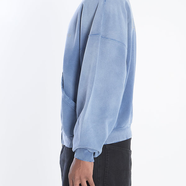 Balenciaga Jackets- BALENCIAGA Distressed Zip Up Jacket - Size 03 Premium Casual Designer Jacket