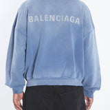 Close-up of Balenciaga jerseys & knitwear hardware and fine stitching