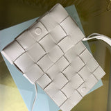 Elegant Vegan Leather Handbag - Chic Everyday Appeal | Women's Statement Accessory #1748 - top view (image 11) of designer-inspired handbag