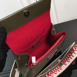 Interior view of polished modern women's handbag – women's luxury handbag
