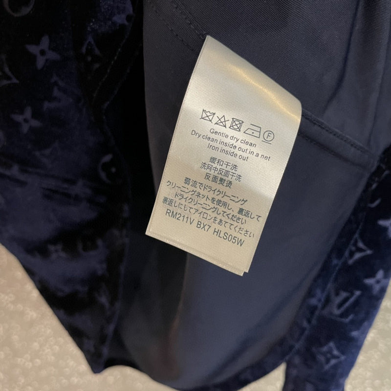 Full styled look of Louis Vuitton luxury clothing with everyday silhouette