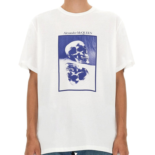 Alexander McQueen tee shirts luxury designer piece front view