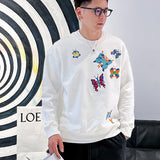 Close-up detail shot of Louis Vuitton luxury clothing with contemporary cut