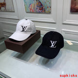 Close-up detail view of Louis Vuitton unisex cap