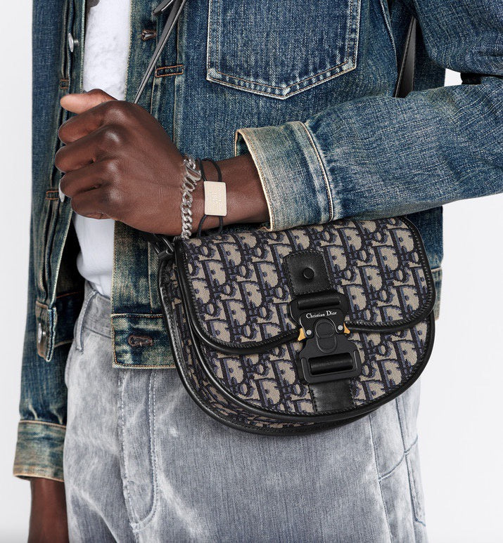 Side profile of elevated premium women's handbag – women's statement bag