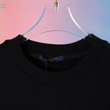 Back view of Louis Vuitton luxury clothing with tailored silhouette