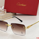 Full view of Cartier unisex sunglasses