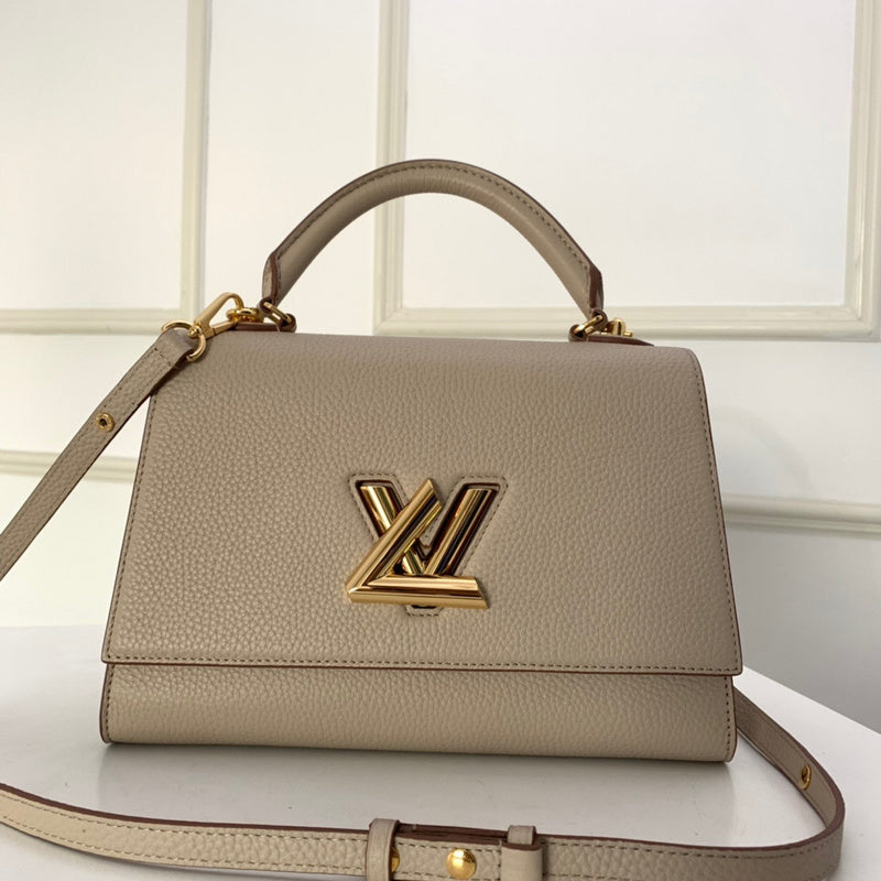 Front view of statement everyday-luxe women's handbag – women's designer-style accessory