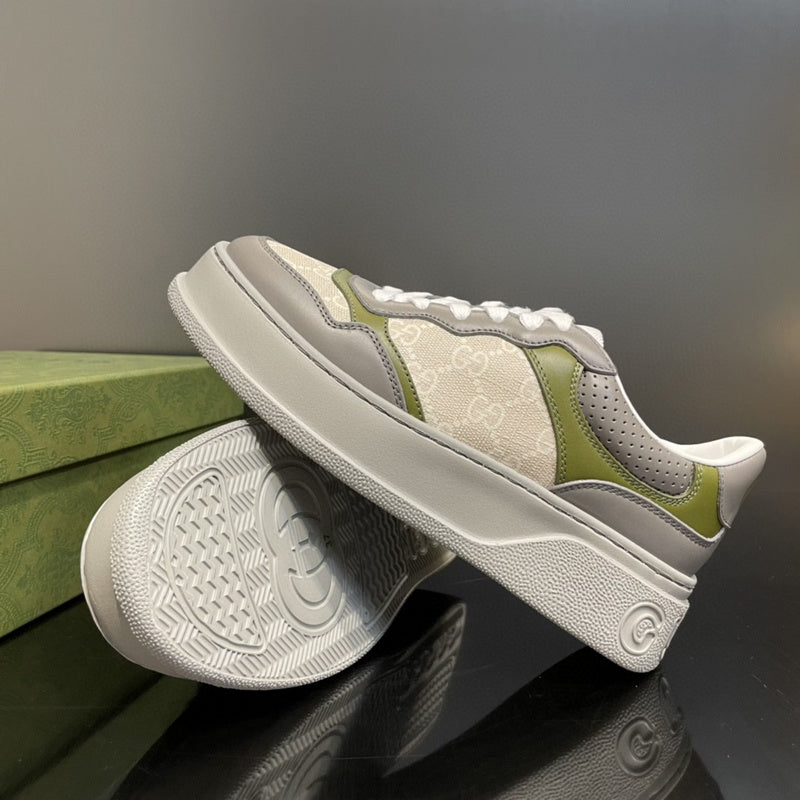 Gucci sneakers detailed view showing premium designer craftsmanship