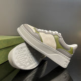 Gucci sneakers detailed view showing premium designer craftsmanship