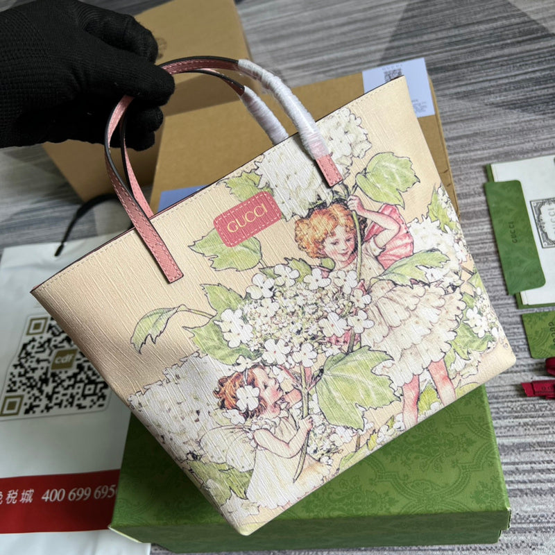 Streamlined bag shown from front angle