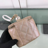 Zivas Charm Polished Finish Fashion Handbag (Everyday Luxury Essential) – Detail View