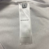 Front view of Givenchy luxury clothing with monogram-inspired silhouette