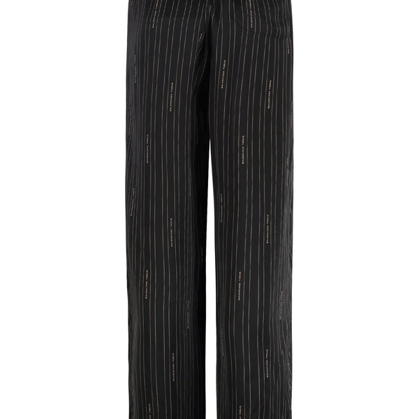 Balenciaga Pants- BALENCIAGA High-Waist Wide-Leg Trousers Tailored Everyday Designer Pants