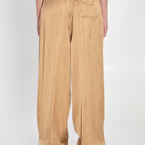 Balenciaga Pants? BALENCIAGA Relaxed Fit Satin Trousers - Size 34 Premium Designer Casual Trousers