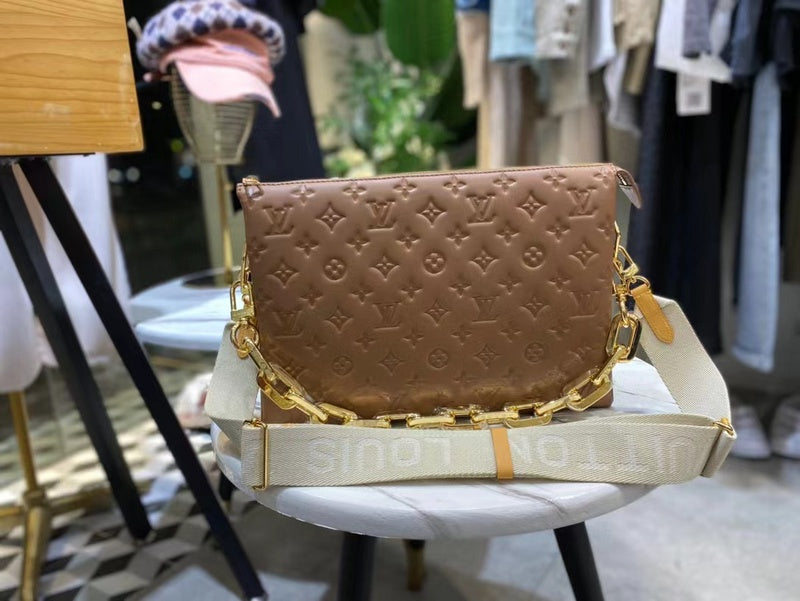 Front view of structured statement women's handbag – women's luxury accessory