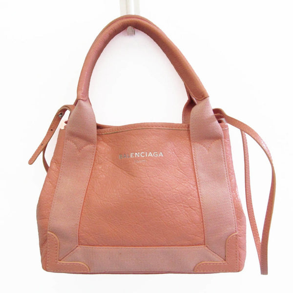 Balenciaga Navy Cabas Shoulder Bag | Luxury Canvas Tote Bag