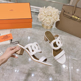 Hermes shoes Style 277 - front view, refined designer finish