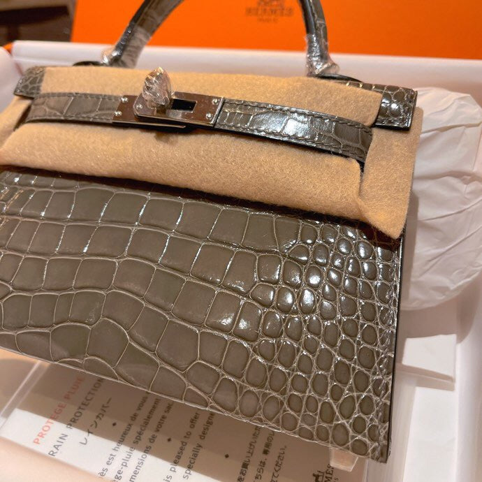 Interior view of statement premium bag