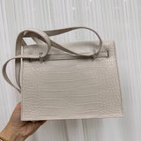  structured tote bag detail view showing craftsmanship