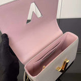 Interior view of elevated structured women's handbag – women's everyday handbag