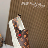 Louis Vuitton Black Chelsea Boots - Heel Detail View