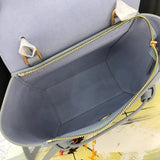 Front view of premium refined women's handbag – women's luxury handbag