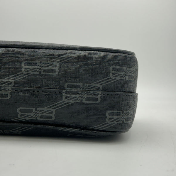 Balenciaga BB Monogram Signature Medium Camera Shoulder Bag 2120700132264 — Designer Shoulder Bag