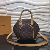 Front view of chic premium women's handbag – women's everyday handbag