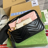 Side profile of statement classic women's handbag – women's premium purse