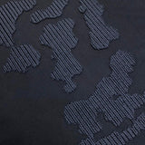 Close-up detail shot of Louis Vuitton luxury clothing with runway-inspired design